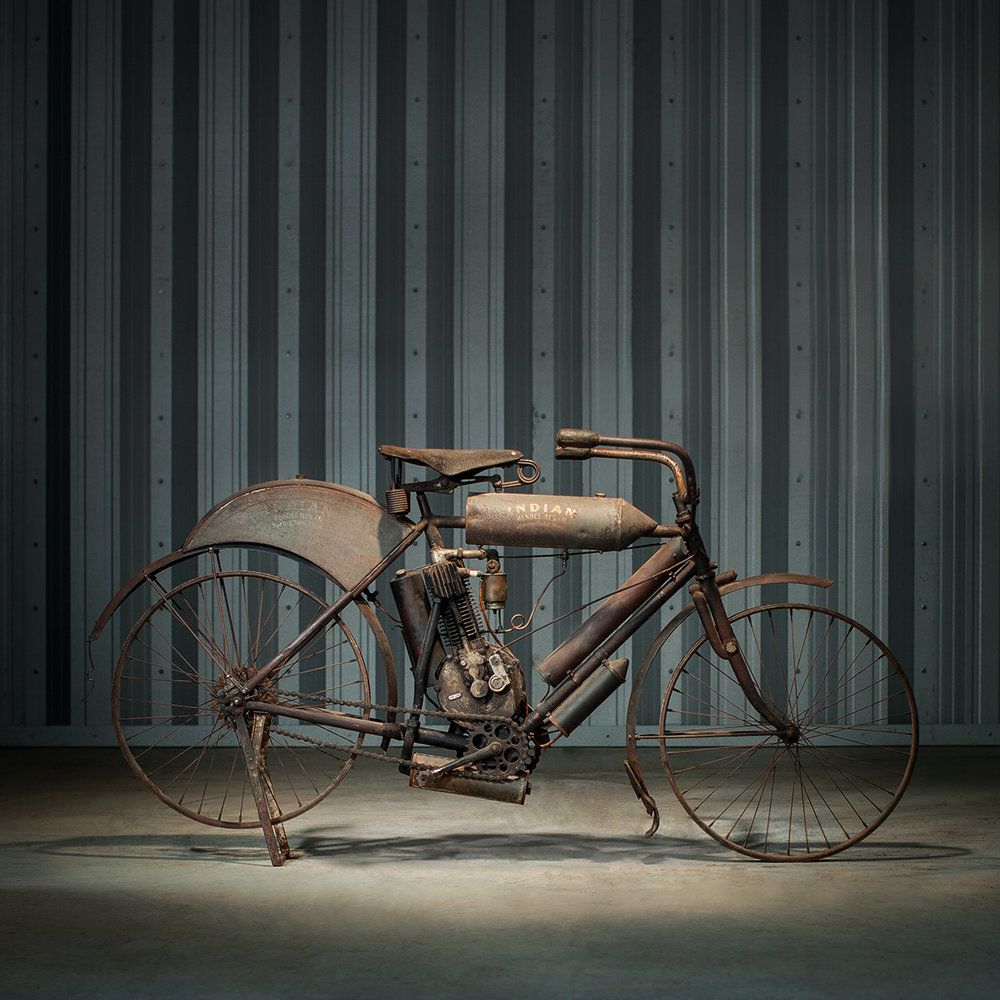 Antique bike picked by Mike Wolfe at Antique Archaeology - by Meghan Aileen
